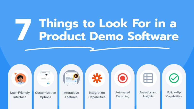 7 Things to Look For in a Product Demo Software