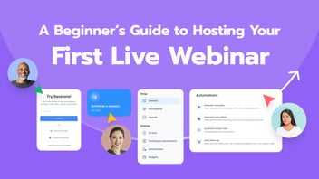 hosting your first live webinar