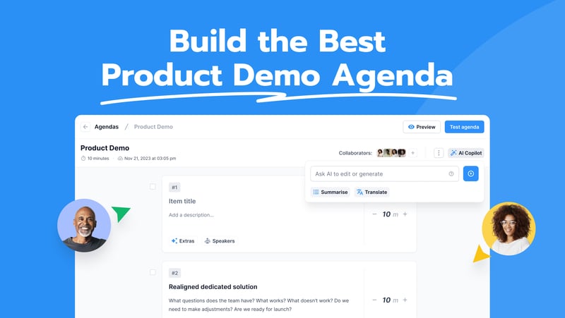Build the Best Product Demo Agenda